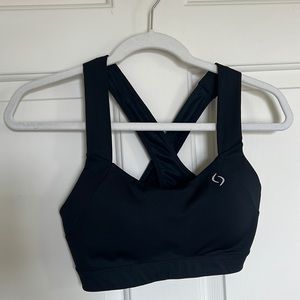 Black Brooks Sports Bra